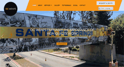 Desktop Screenshot of ocwraps.com